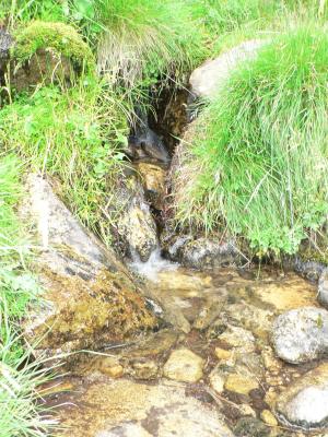 Photo d'un ruisseau rencontré en chemin