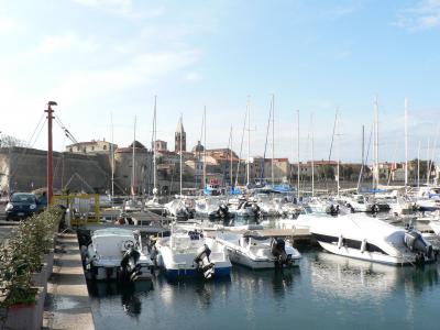 Photo de l'Alguer depuis le port