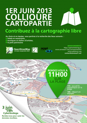 Cartopartie à Collioure le 1er juin